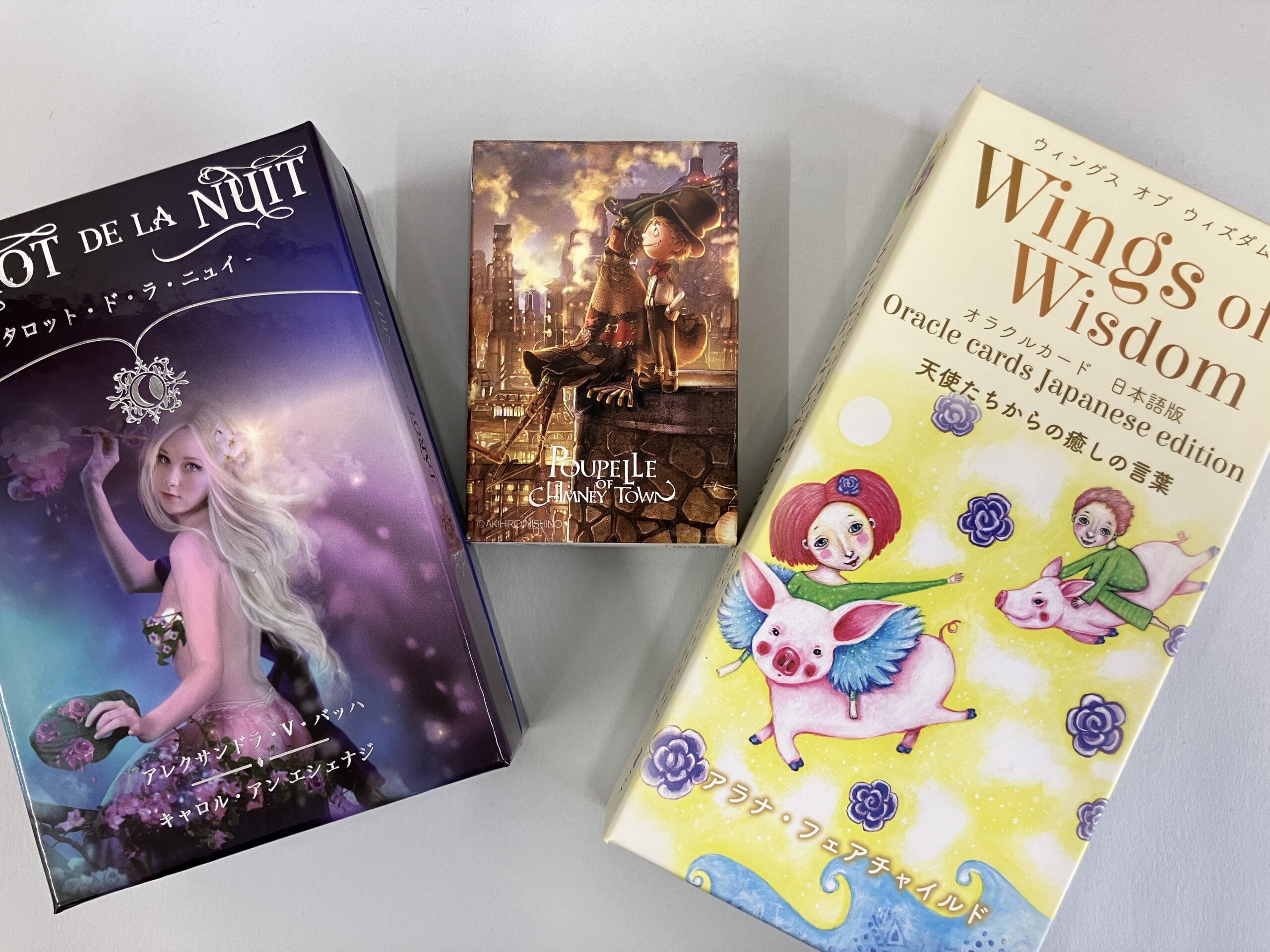 オリジナルオラクル／タロットの箱の種類と決め方MV